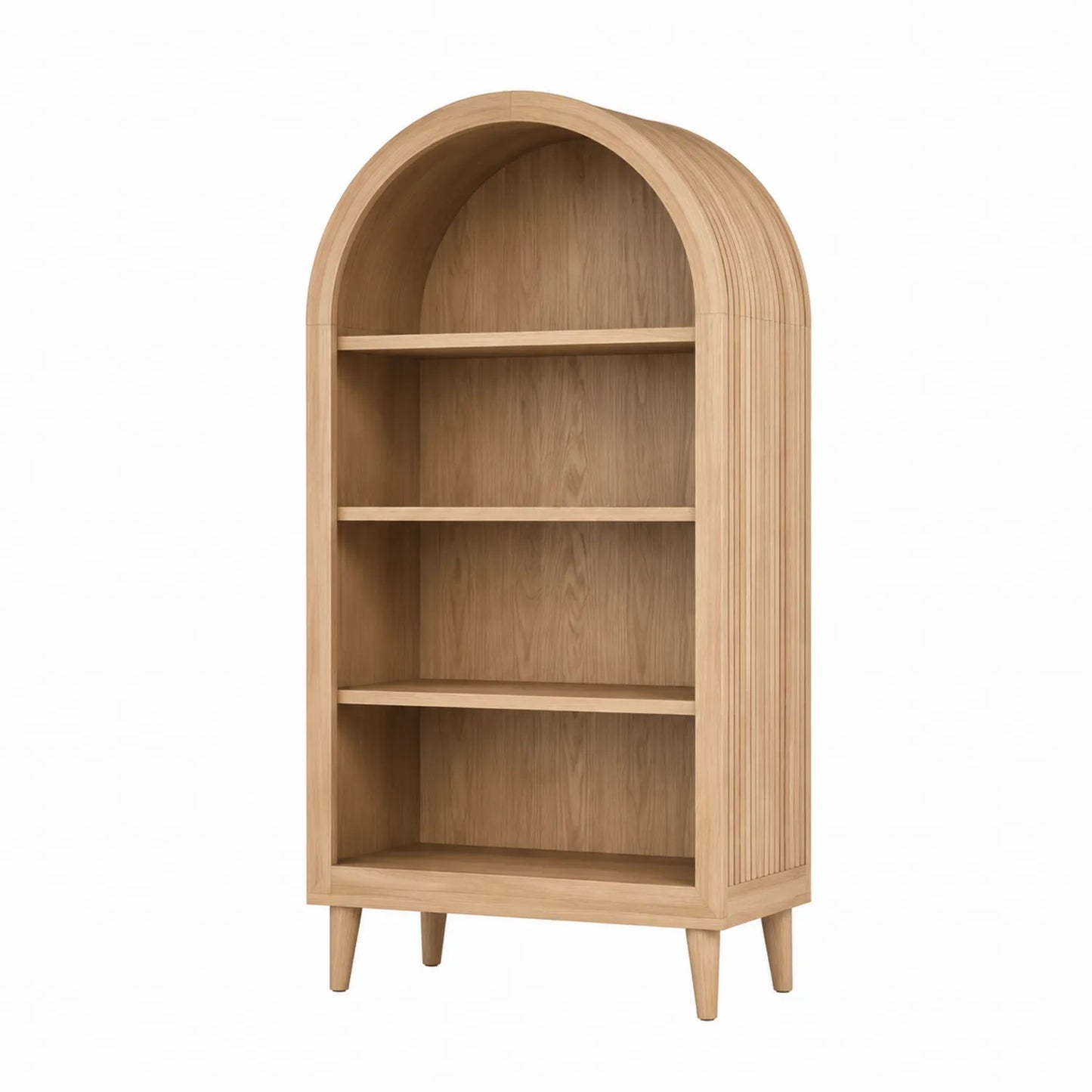 Bücherregal aus Eichenholz 180cm x 80cm x 35cm