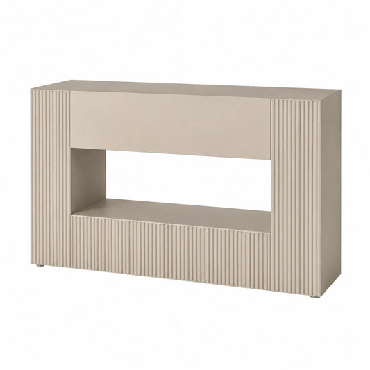 Konsolentisch MDF Beige 120x30x80 cm